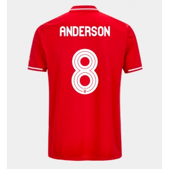 Billige Fotballdrakt Nottingham Forest Elliot Anderson #8 Replika Hjemmedrakt 2025-26 Kortermet